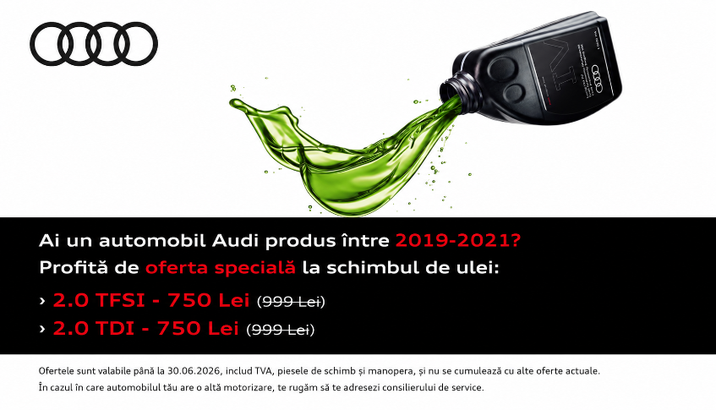Schimb Ulei Segment II Audi