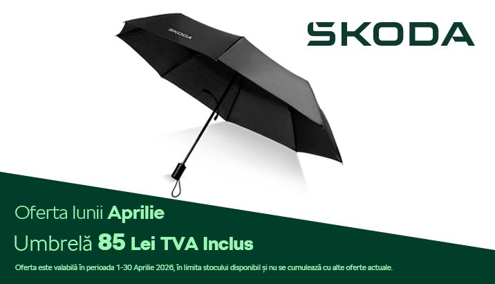 Oferta lunii Aprilie SKODA