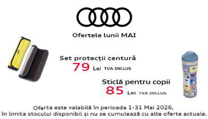 Oferta Lunii Mai AUDI