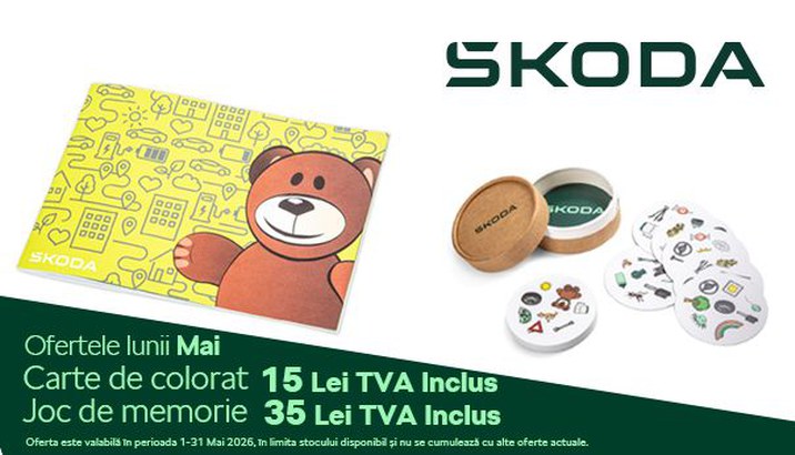 Oferta Lunii Mai SKODA